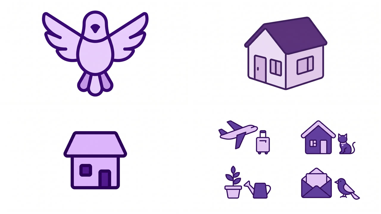 Icon set from a brief — example output