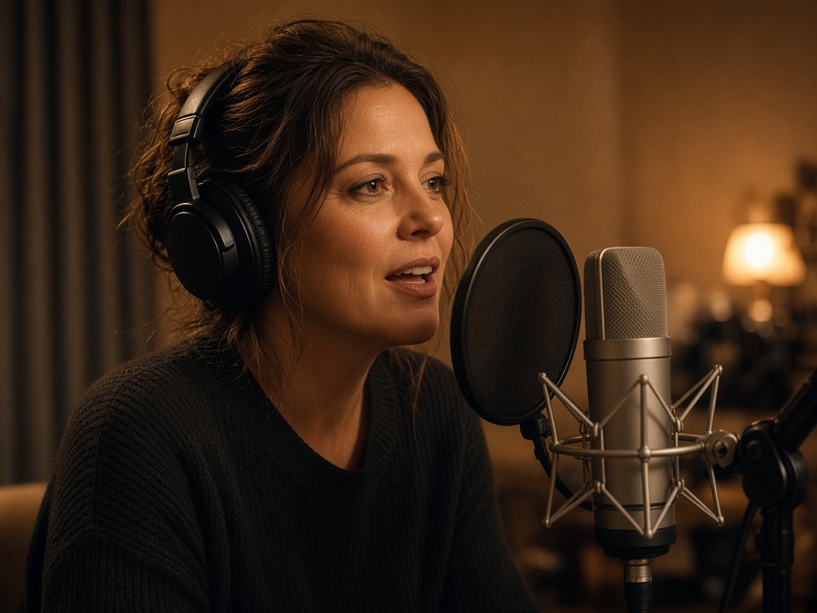 Voice-over radiospot